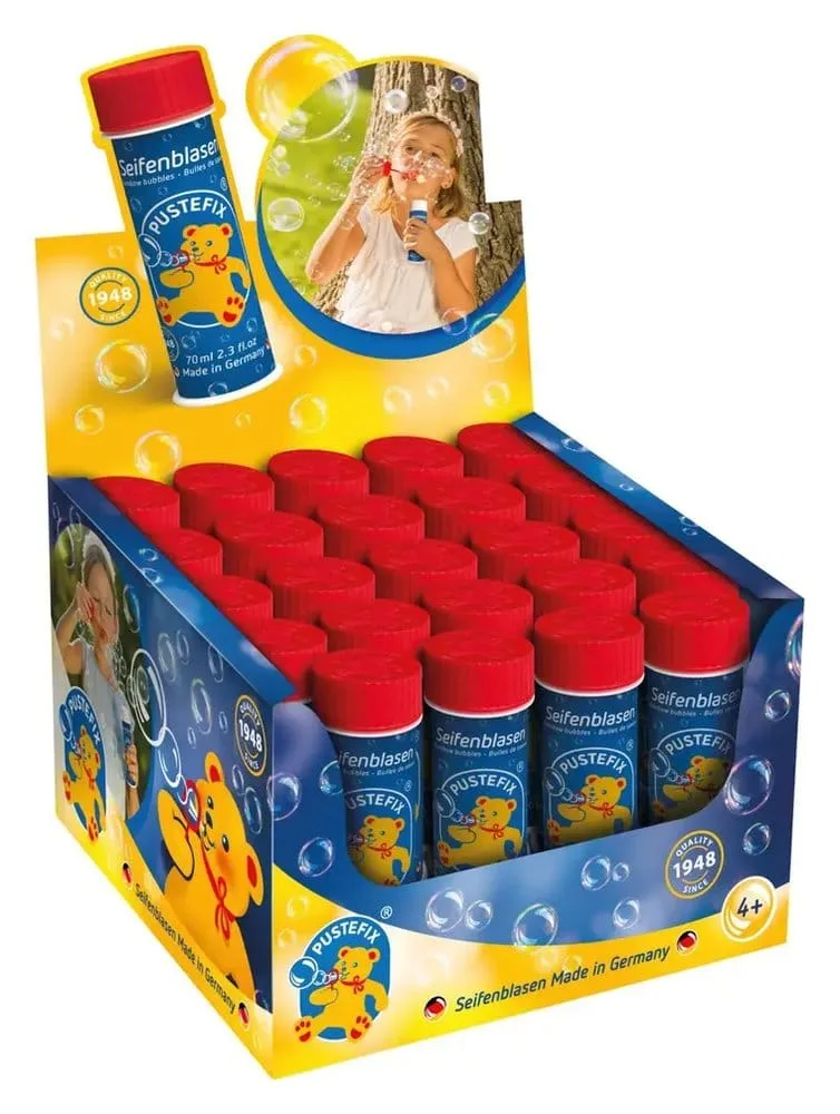 Pustefix Bubble Toy – Original 24-Bottle Display 70 ml