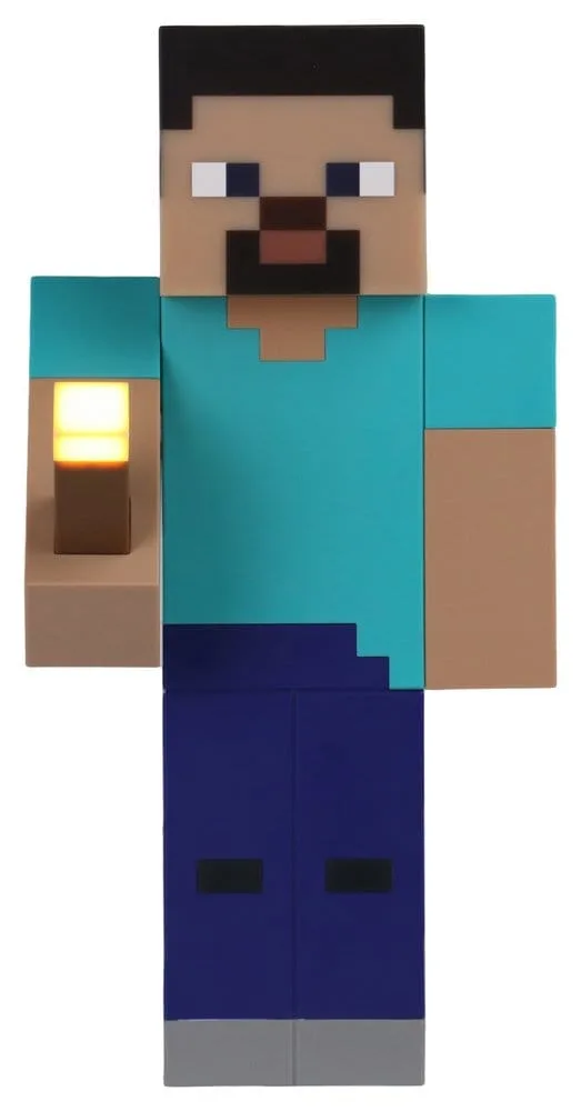 Minecraft Torch Light – Steve 26 cm 1