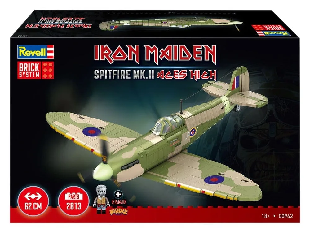 Iron Maiden Building Set – Aces High Spitfire Mk II 58 cm 2