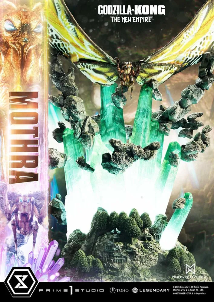 Godzilla x Kong The New Empire Statue – Mothra Diorama 113 cm 10