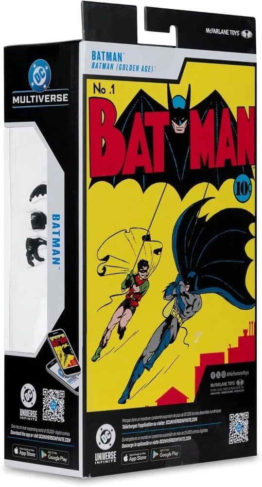 DC Multiverse Action Figure – Batman No. 1 Platinum Edition 18 cm 4
