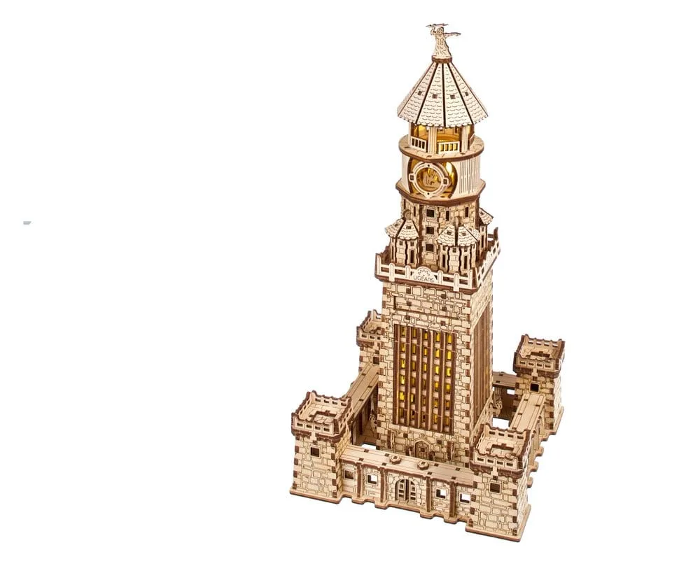 Lighthouse of Alexandria Model Kit – Ugears Wooden Edition 5