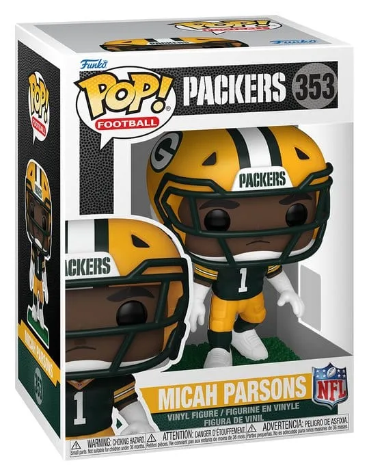 NFL POP! Vinyl Figure – Packers Micah Parsons 9 cm 2
