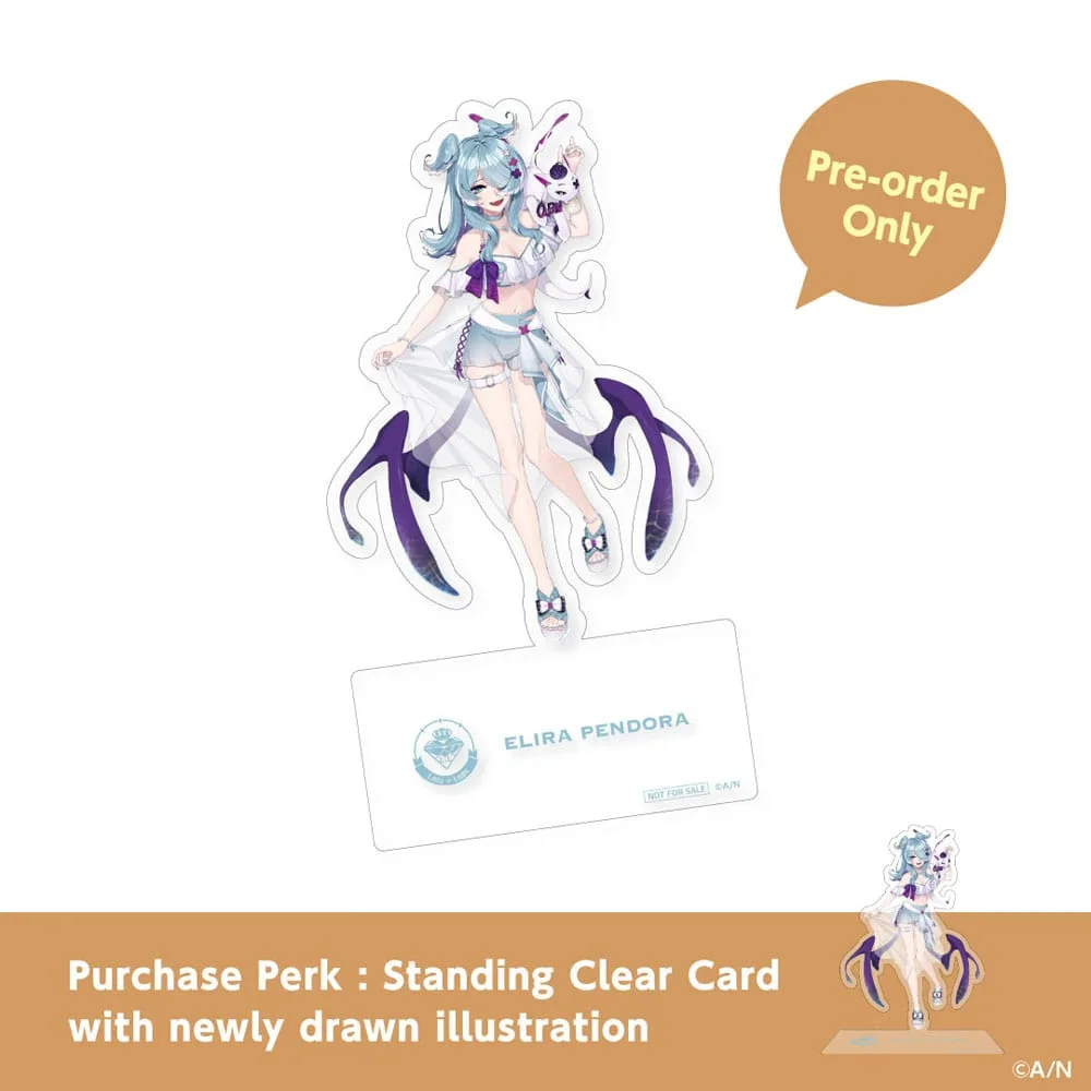 Nijisanji Statue – Elira Pendora with PIKL Summer Version 27 cm 12