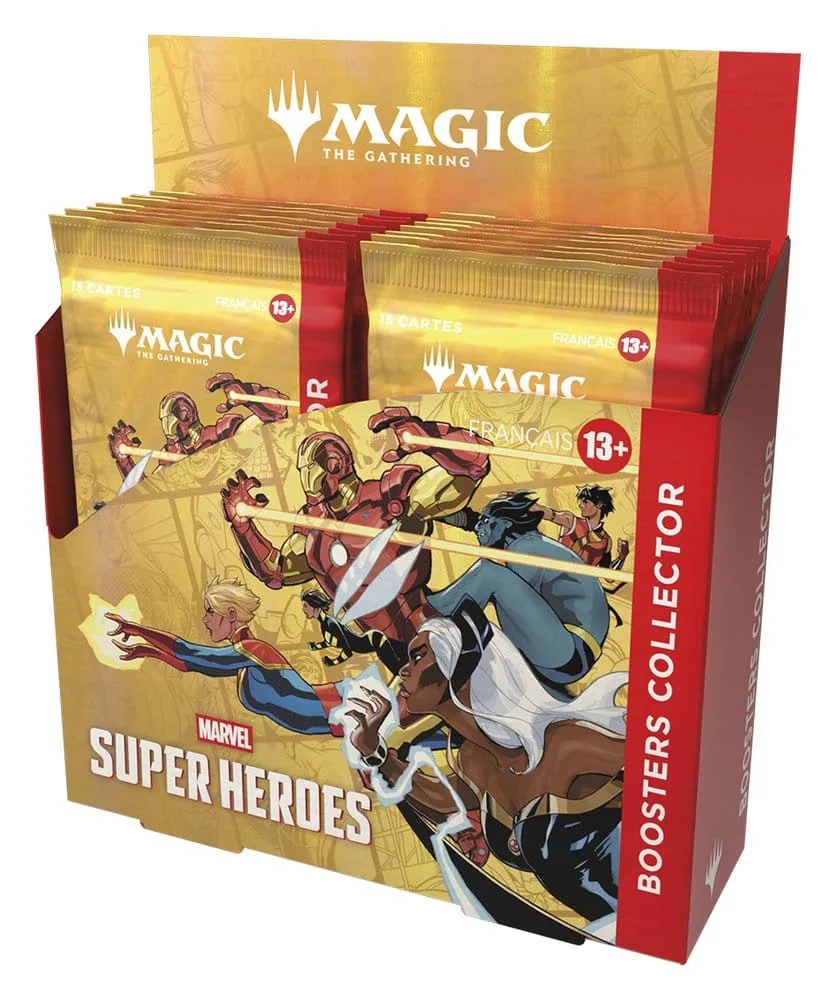 MTG Marvel Super Heroes Collector Booster Display – 12 Packs French