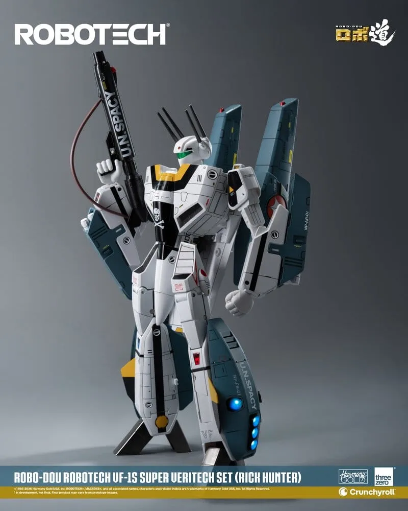 Robotech Action Figure – VF-1S Super Veritech Rick Hunter 20 cm 4