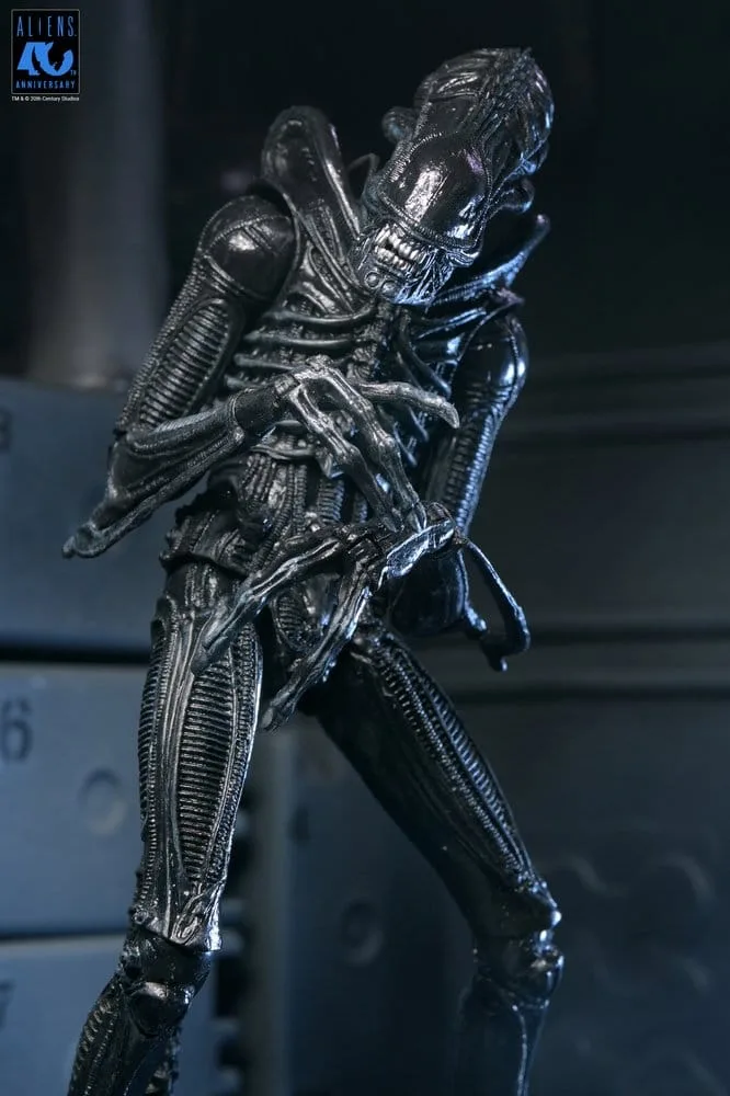 Aliens Action Figure – Black Xenomorph Warrior 23 cm 7