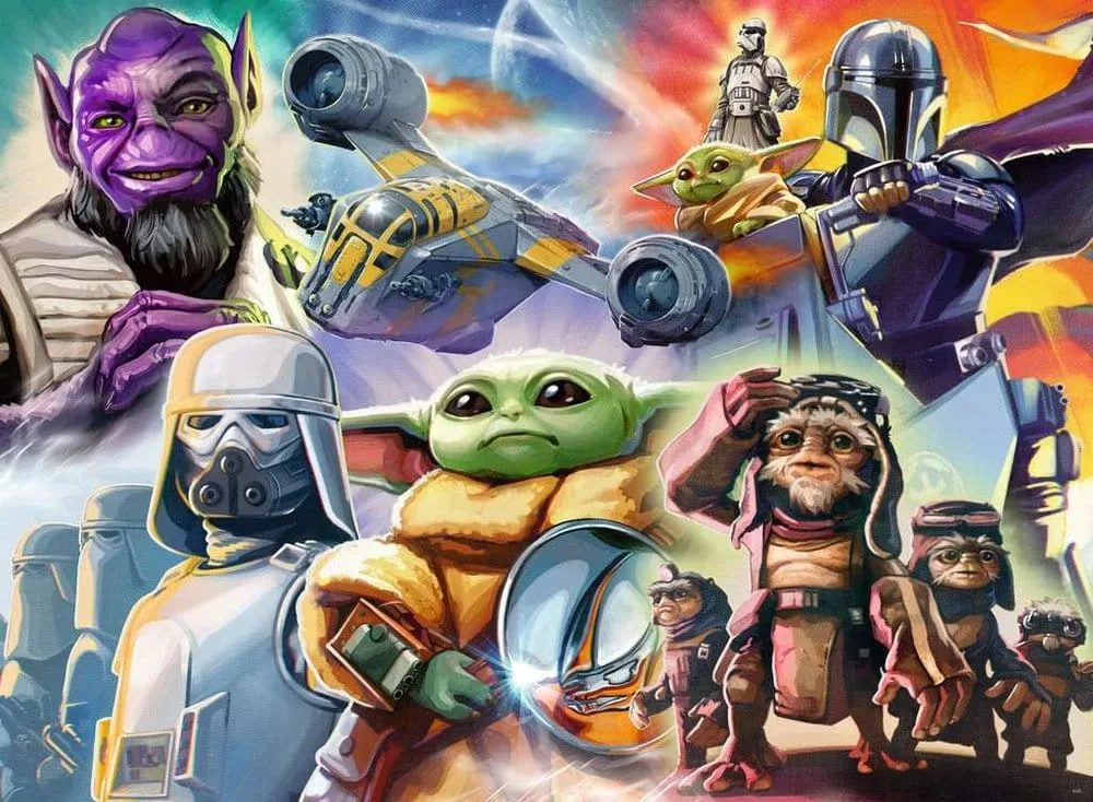 Star Wars Jigsaw Puzzle – The Mandalorian and Grogu 500 Pieces 2