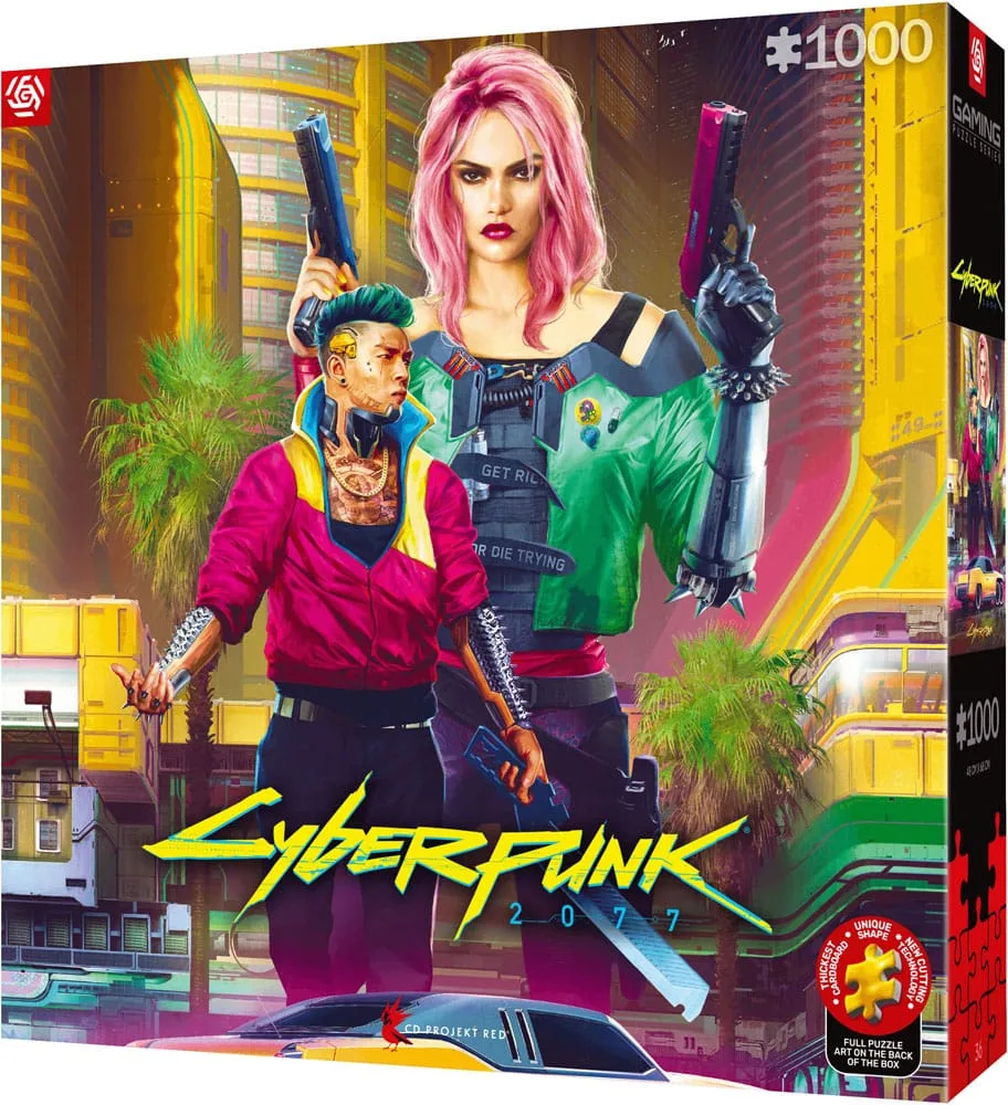 Cyberpunk 2077 Jigsaw Puzzle – Kitsch Style 1000 Pieces 5