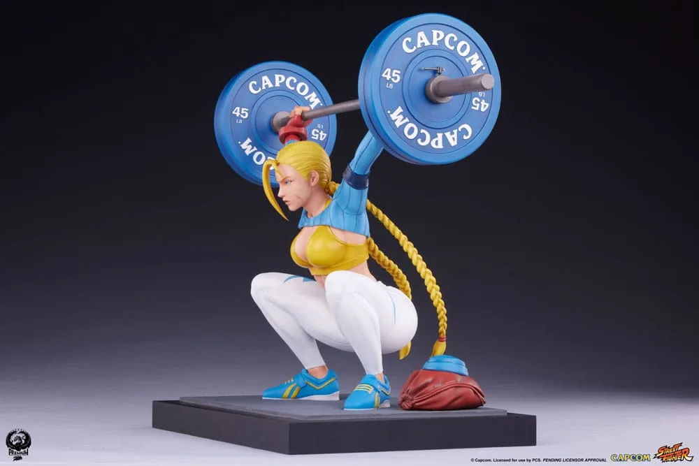 Street Fighter Statue – Cammy Powerlifting Alpha 41 cm 6
