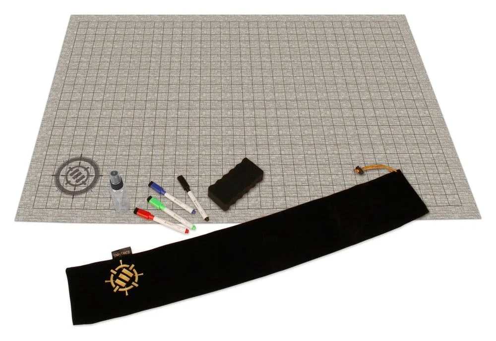 Tabletop Grid Mat Campaign Kit – Enhance DnD Stone
