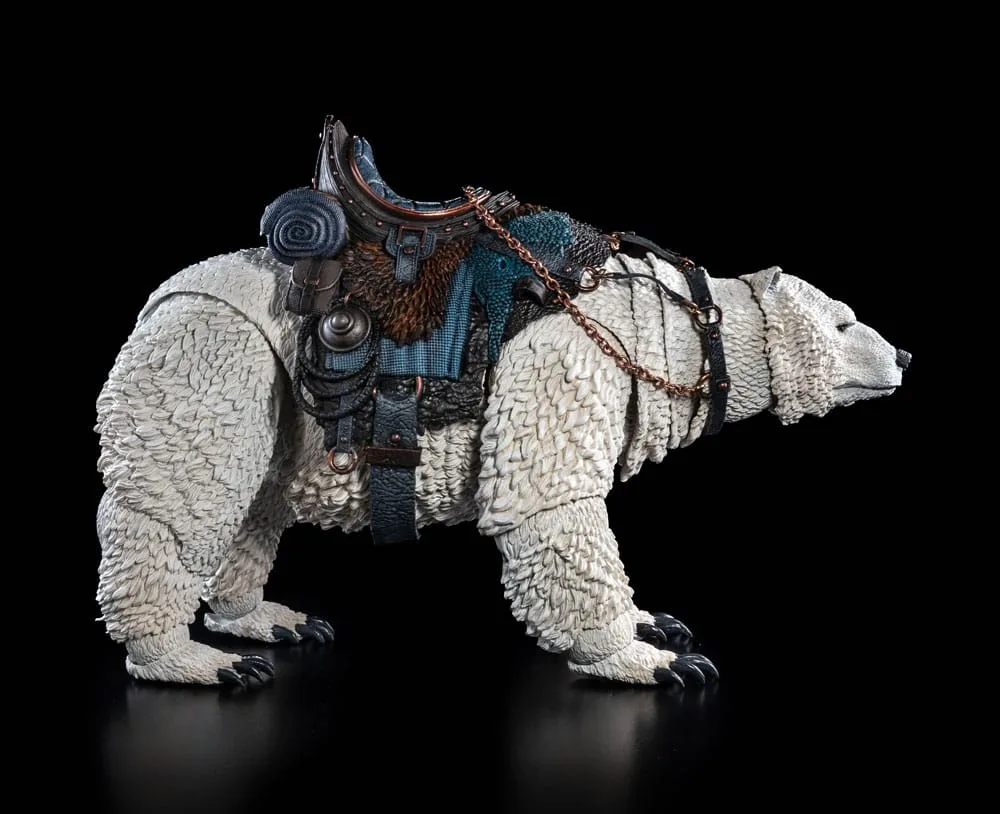 Mythic Legions Action Figure – Isbjorn Polar Bear Mount 6