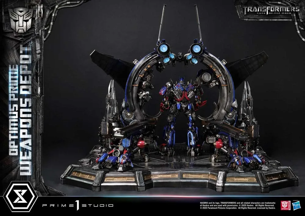 Transformers Statue – Optimus Prime Weapons Depot Bonus Version 15