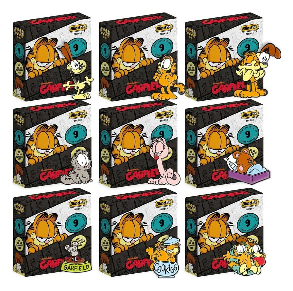 Garfield Pin Badge Display – Series 1 24-Pack 2