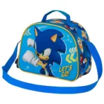 Sonic the Hedgehog Lunch Bag – Go Blue 3D 26 x 20 x 10 cm 1