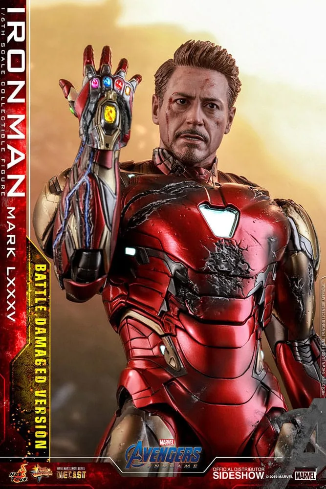 Avengers Endgame Figure – Iron Man LXXXV Battle Damaged 32 cm 6