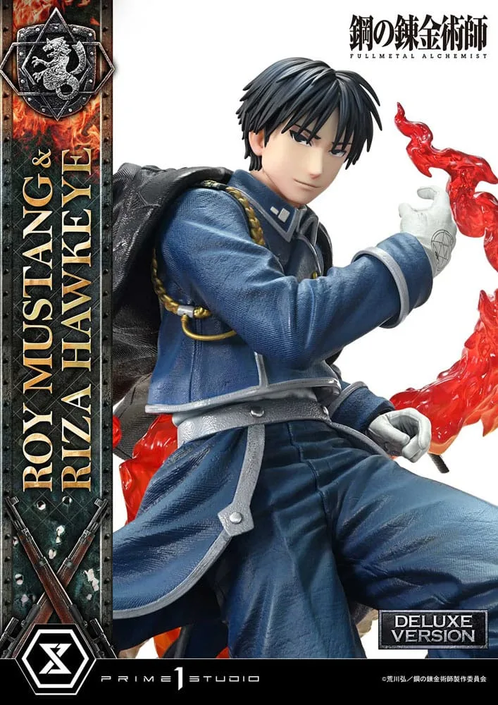 Fullmetal Alchemist Statue – Roy and Riza Deluxe 50 cm 18