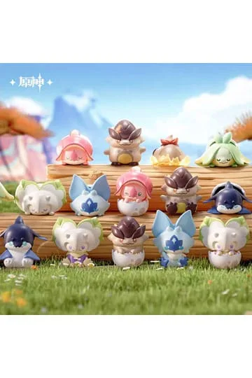 Genshin Impact Mini Figures – Natlan Saurian 20 Blind Boxes Up to 4 cm