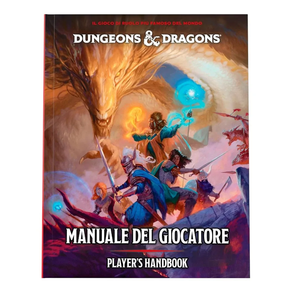 Dungeons & Dragons RPG Book – 2024 Players Handbook Italian