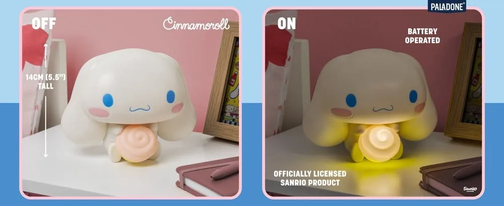 Sanrio Light – Cinnamoroll GloBuddies 14 cm 2