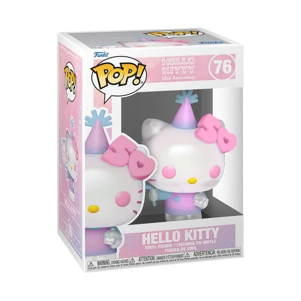 Hello Kitty Vinyl Figure – Pop Sanrio with Balloons 9 cm 2