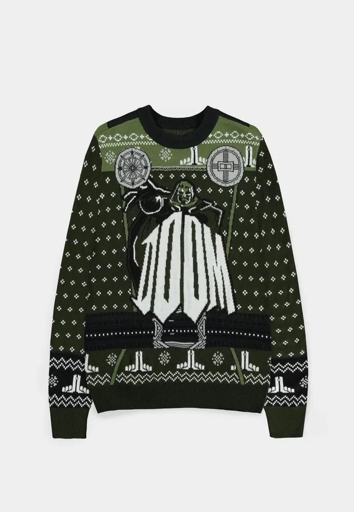 Avengers Doomsday Weihnachtspullover – Doctor Doom XL 2