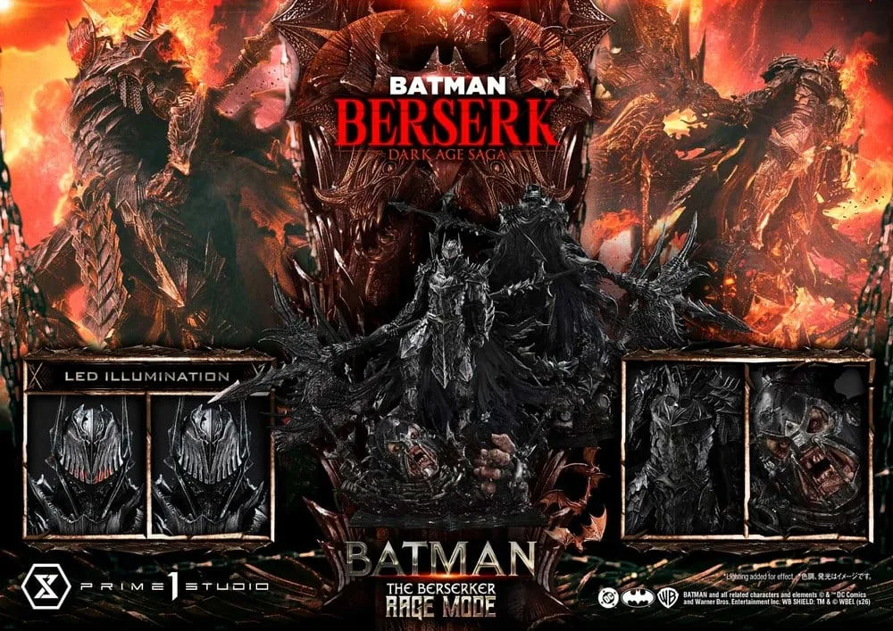 DC Comics Statue – Batman The Berserker Rage Mode 1/4 82 cm 3