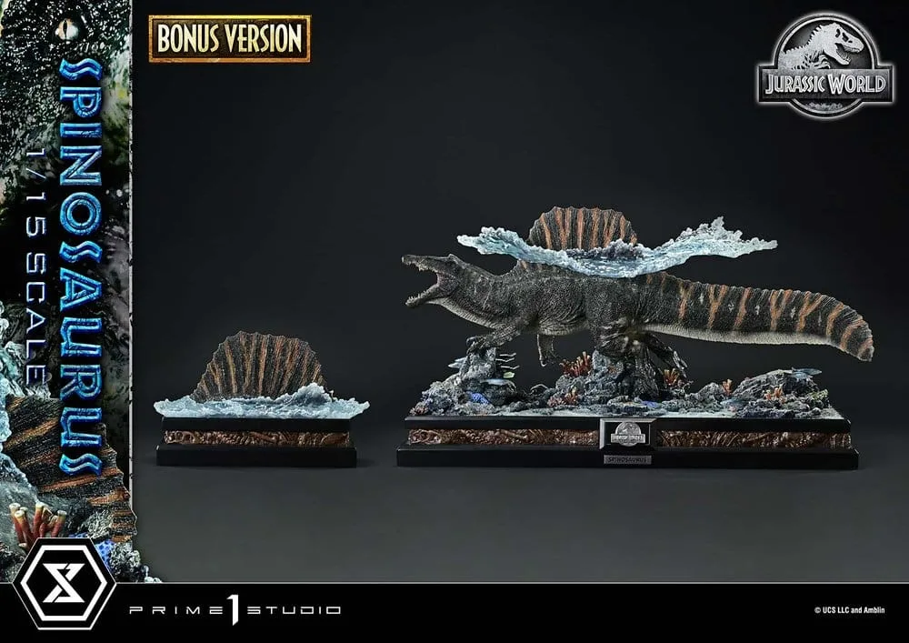 Jurassic World Rebirth Statue – Spinosaurus Bonus Version 39 cm 5