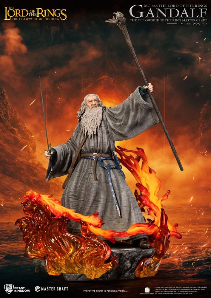 Lord of the Rings Statue – Master Craft Gandalf 58 cm 2