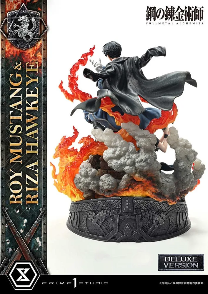 Fullmetal Alchemist Statue – Roy and Riza Deluxe 50 cm 24