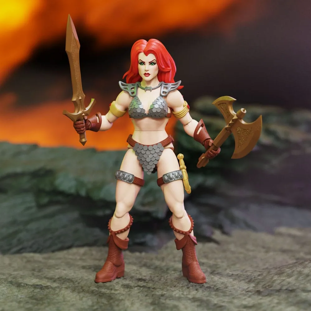 Immortal Champions Action Figure – Red Sonja 14 cm 5