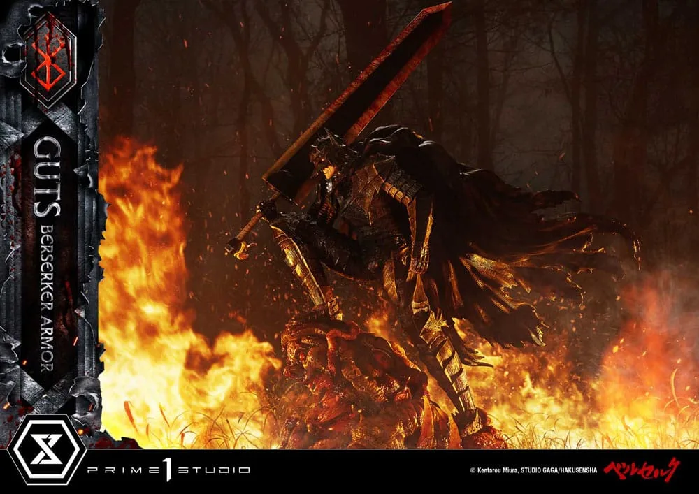 Berserk Statue – Guts Berserker Armor 1/4 Scale 94 cm 9