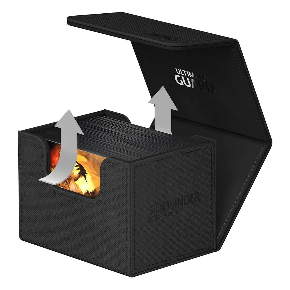 Ultimate Guard Deck Box – Sidewinder 100+ Xenoskin Black 5