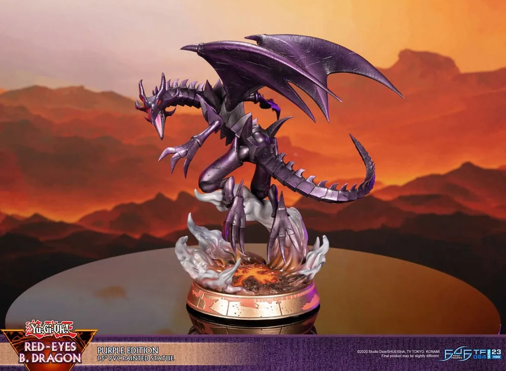 Yu-Gi-Oh Statue – Red-Eyes B. Dragon Purple 33 cm 22