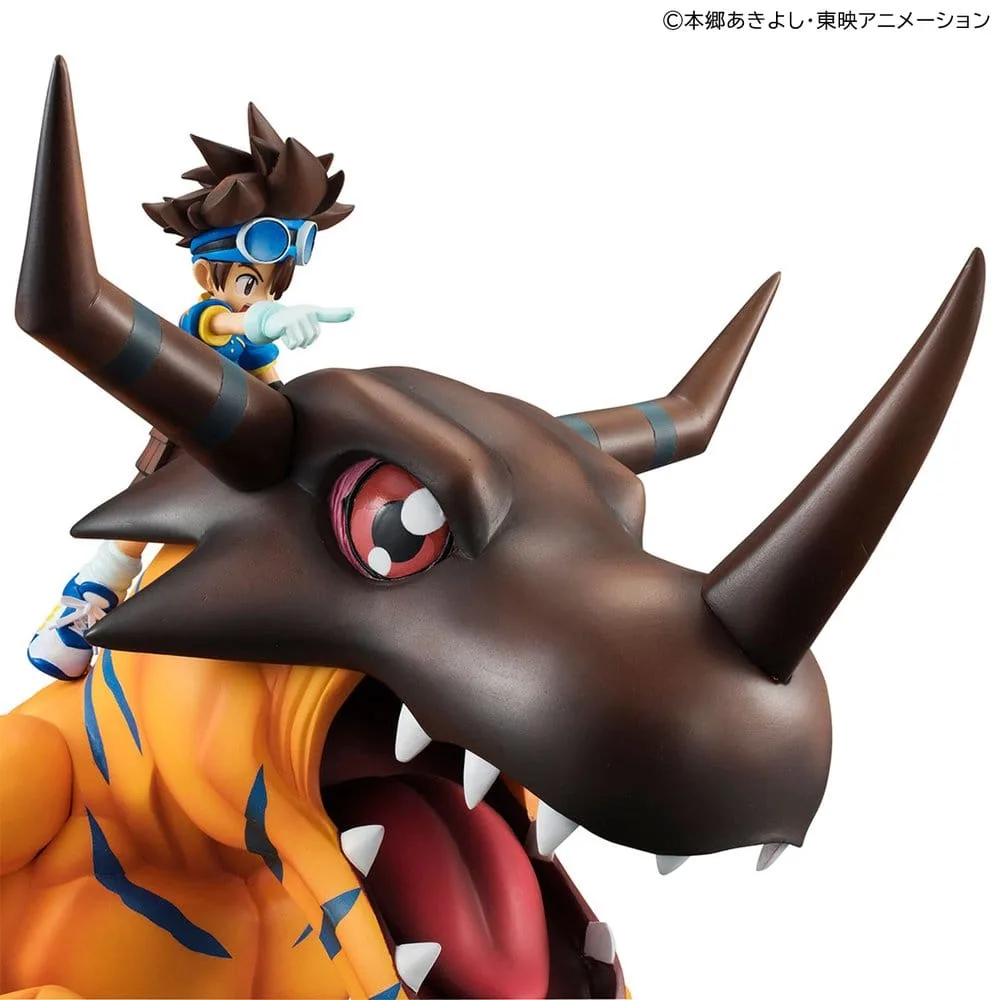 Digimon Adventure Figuur – Greymon & Taichi Yagami 25 cm 6