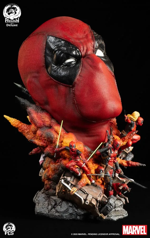 Marvel Fine Art Bust – Deadpool Deluxe Edition 42 cm 3