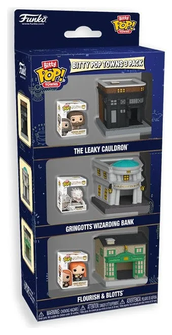 Harry Potter Vinyl Figure Set – Diagon Alley Bitty Pop 3-Pack 2 cm