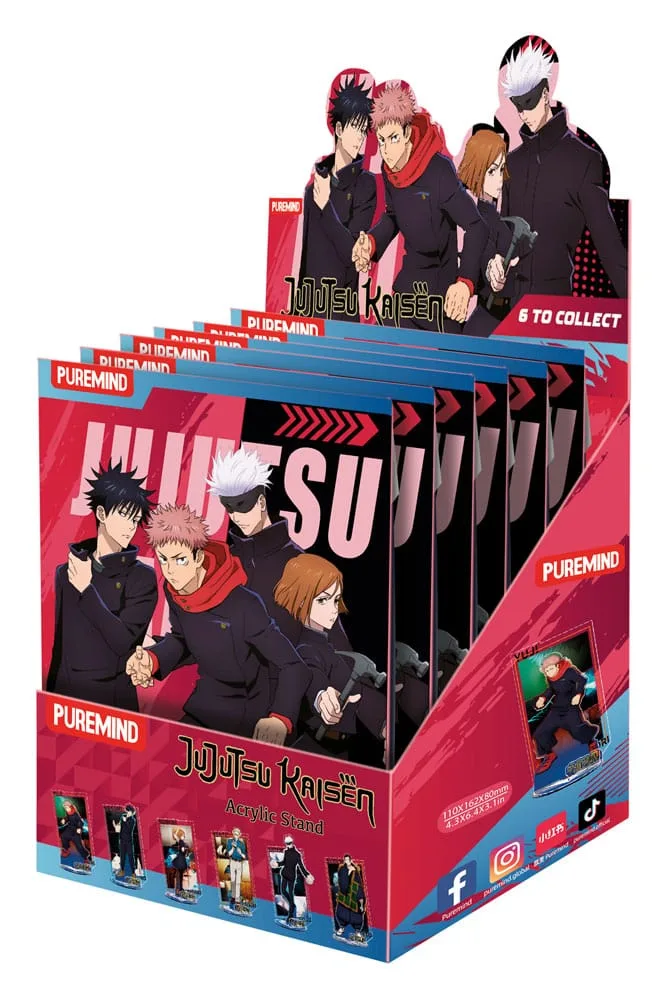 Jujutsu Kaisen Acrylic Stands – Blind Box Display 6 Pieces 1