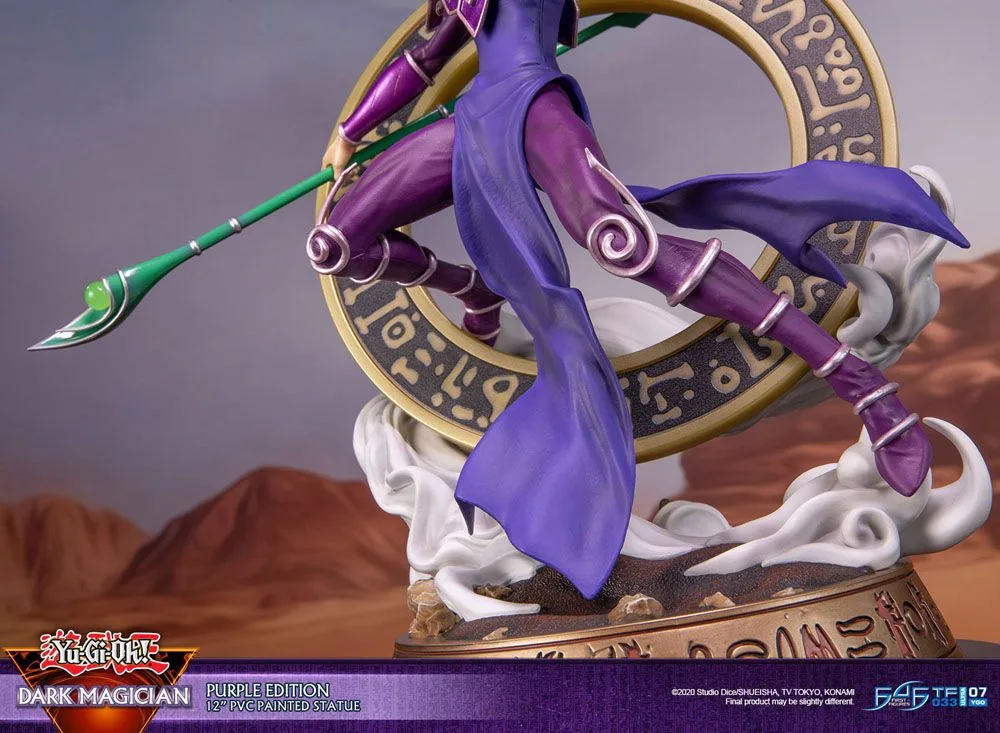 Yu-Gi-Oh PVC Statue – Dark Magician Purple Version 29 cm 14