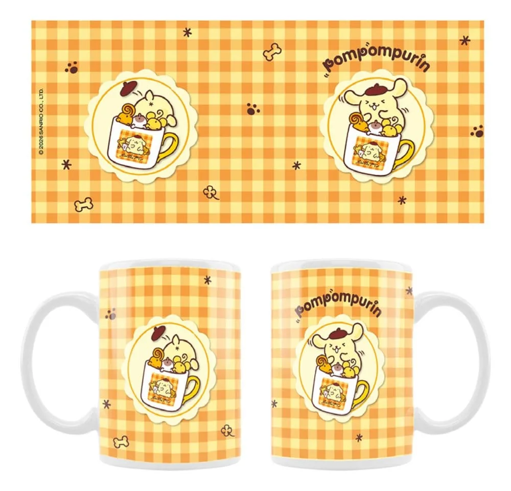 Sanrio Mug – Pompompurin Squishy Cute Purin 03