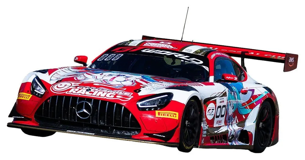 Hatsune Miku GT Project Model Car – AMG 2025 Spa 24H 1/64 7 cm