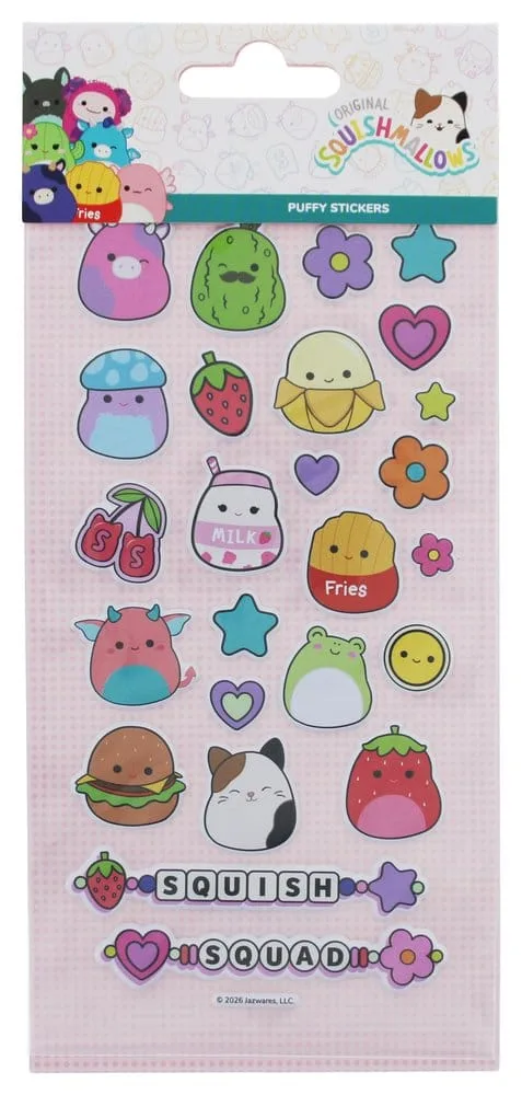 Squishmallows Sticker Set – Super Puffy