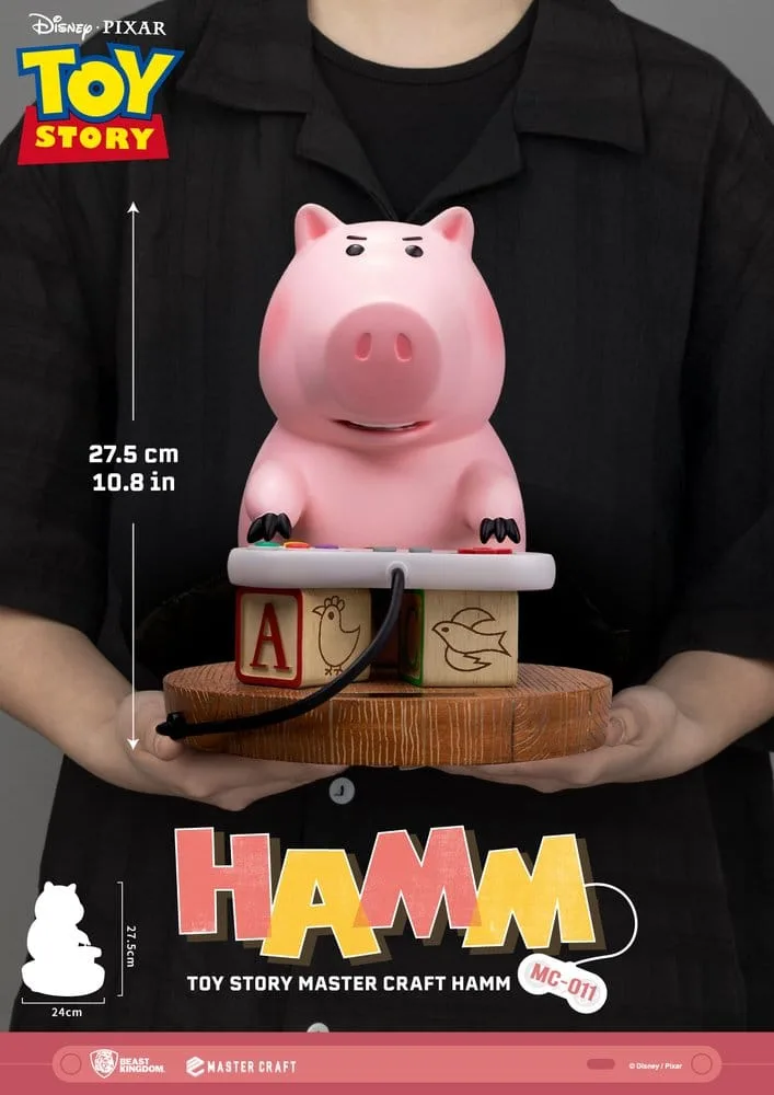 Toy Story Statue – Master Craft Hamm 28 cm 9