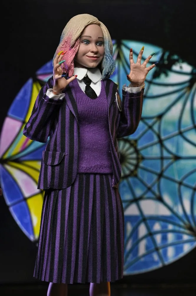 Wednesday Action Figure Set – Addams and Enid School Uniforms 20 cm 8