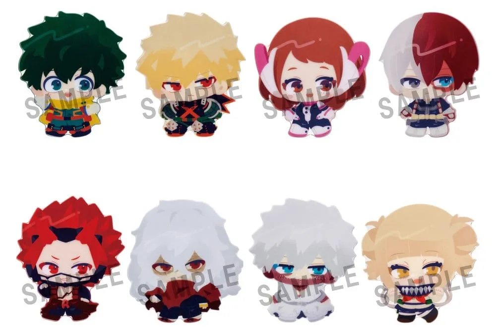 My Hero Academia Mini Figures – Karakoro Clear Candy 8-Pack