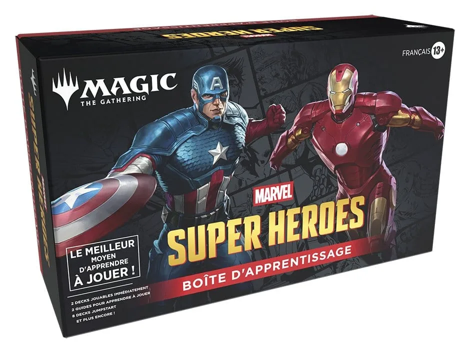 Magic The Gathering Beginner Box – Marvel Heroes French Case of 3 2