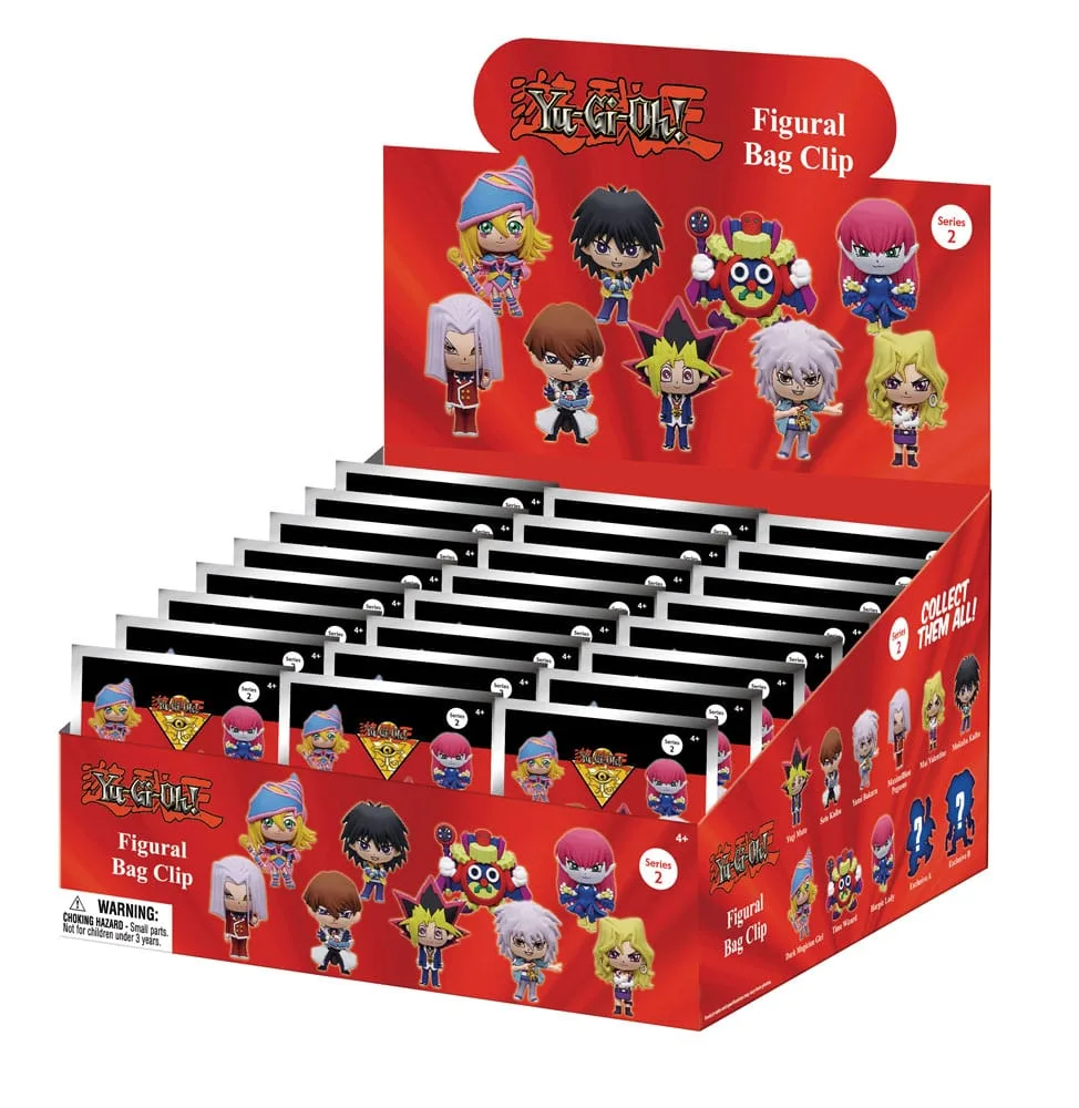 Yu-Gi-Oh Bag Clips – Series 2 Blind Bag Display of 24 3