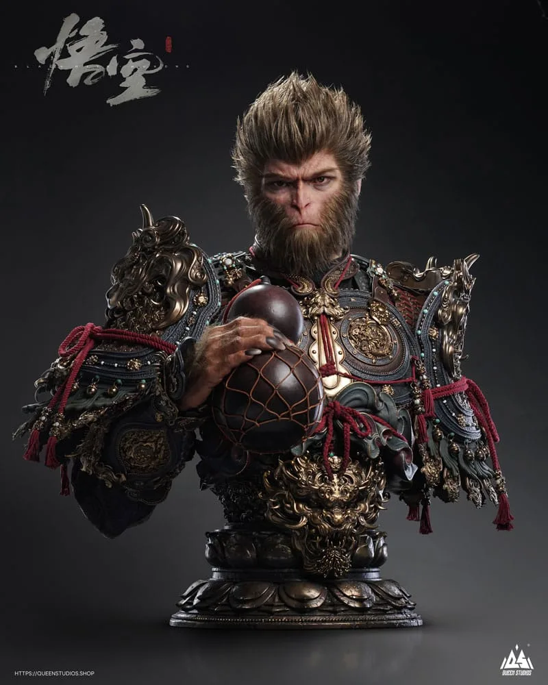 Black Myth Wukong Bust – The Destined 1:1 Scale 100 cm 1