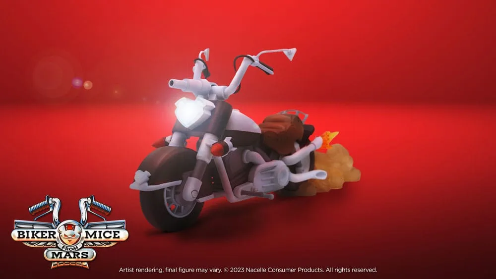Biker Mice from Mars Vehicle – Throttle’s Martian Monster Bike 23 cm 4