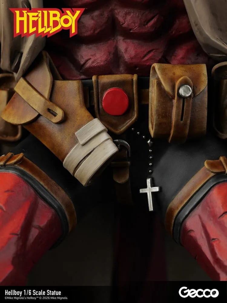 Hellboy Resin Statue – Dark Horse Presents 88 1/6 34 cm 8